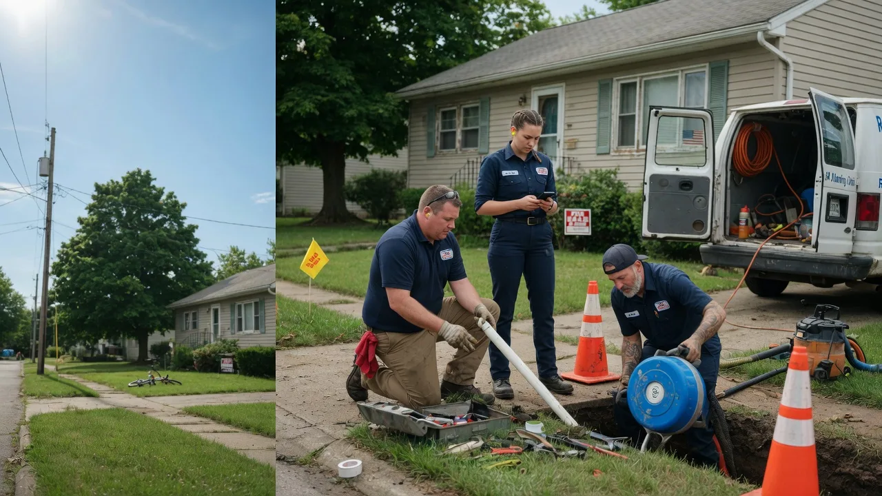 Sewer Line Repair in Waynesville, OH near me